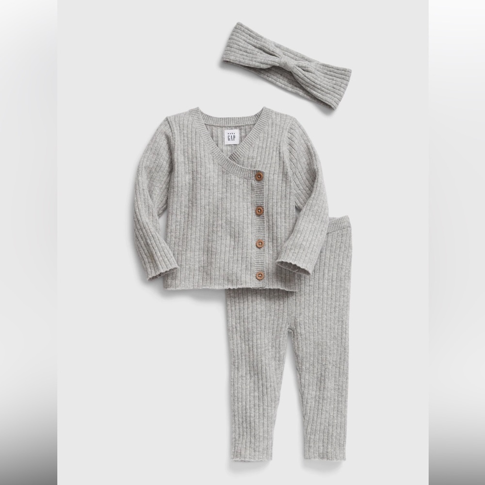 GAP Baby Rib Sweater Outfit Set NWT